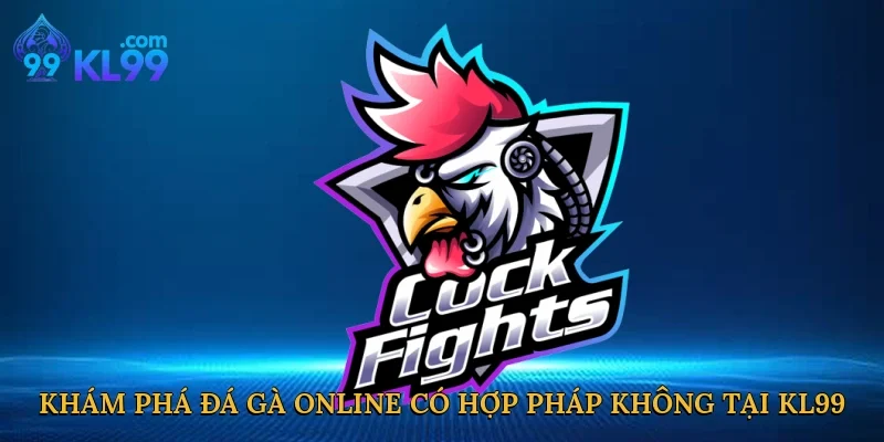Khám phá đá gà online có hợp pháp không tại KL99